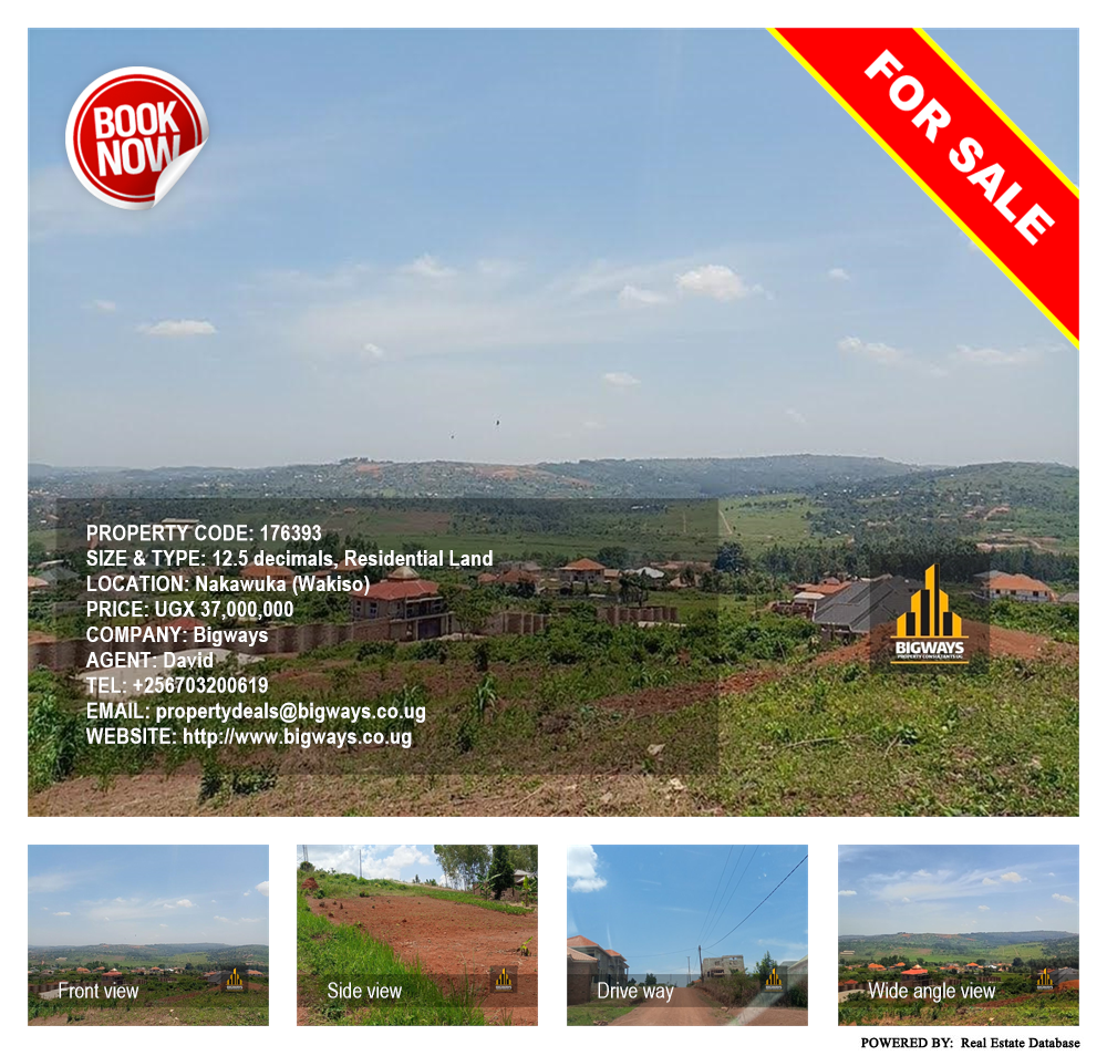 Residential Land  for sale in Nakawuka Wakiso Uganda, code: 176393