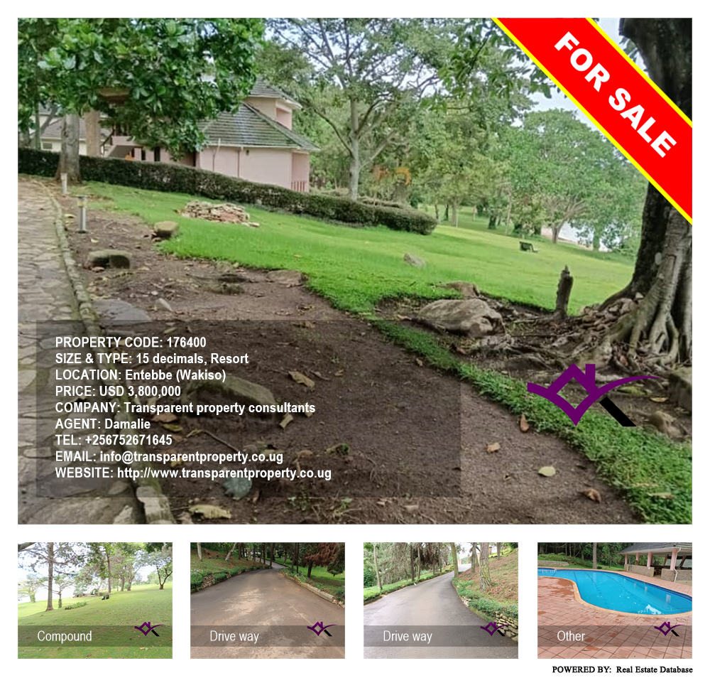 Resort  for sale in Entebbe Wakiso Uganda, code: 176400