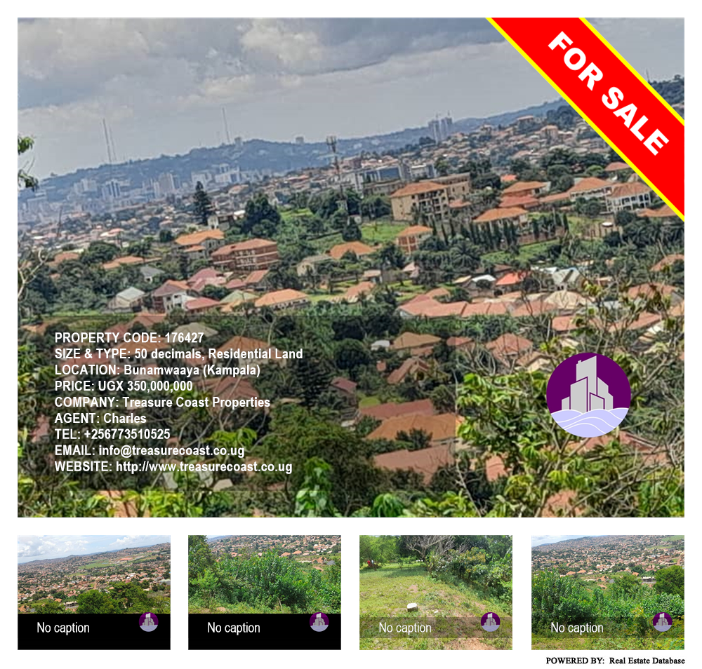Residential Land  for sale in Bunamwaaya Kampala Uganda, code: 176427