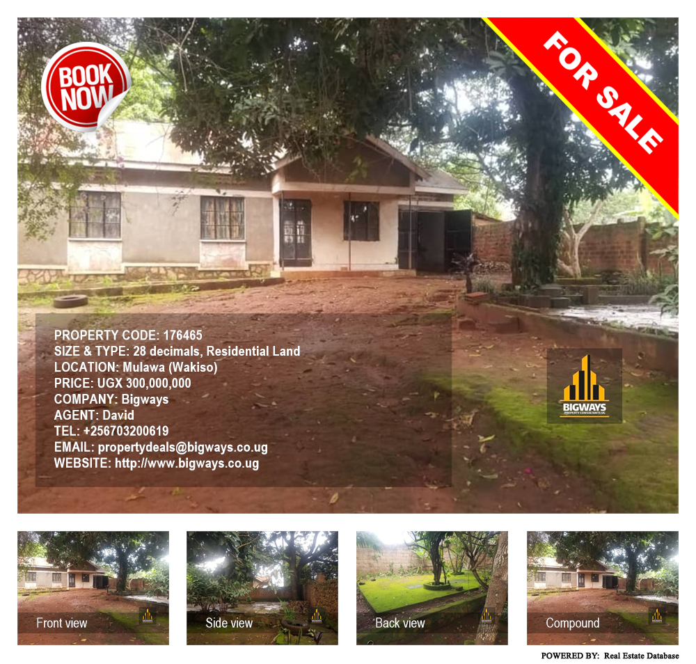 Residential Land  for sale in Mulawa Wakiso Uganda, code: 176465