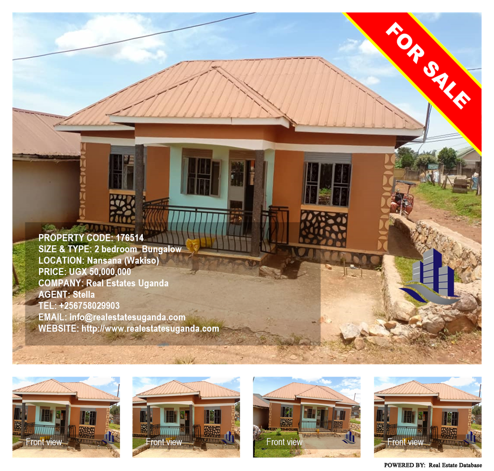 2 bedroom Bungalow  for sale in Nansana Wakiso Uganda, code: 176514