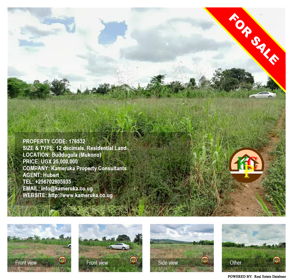 Residential Land  for sale in Buddugala Mukono Uganda, code: 176532