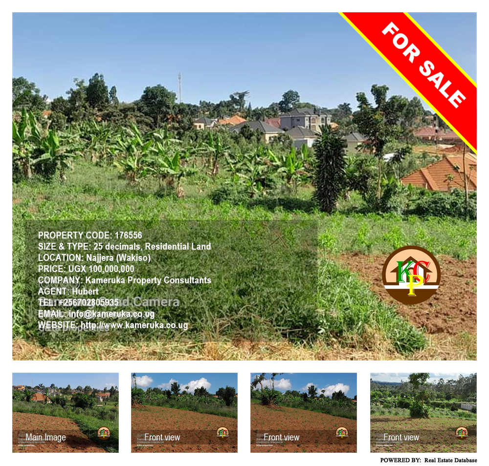 Residential Land  for sale in Najjera Wakiso Uganda, code: 176556