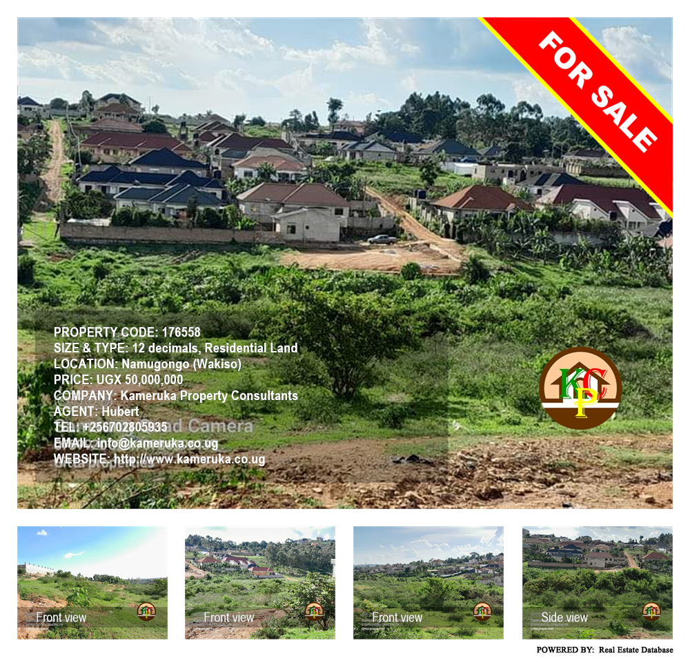 Residential Land  for sale in Namugongo Wakiso Uganda, code: 176558