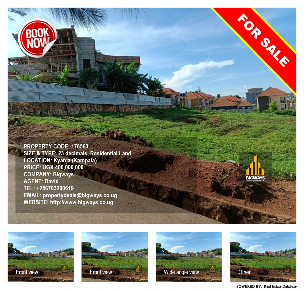 Residential Land  for sale in Kyanja Kampala Uganda, code: 176563