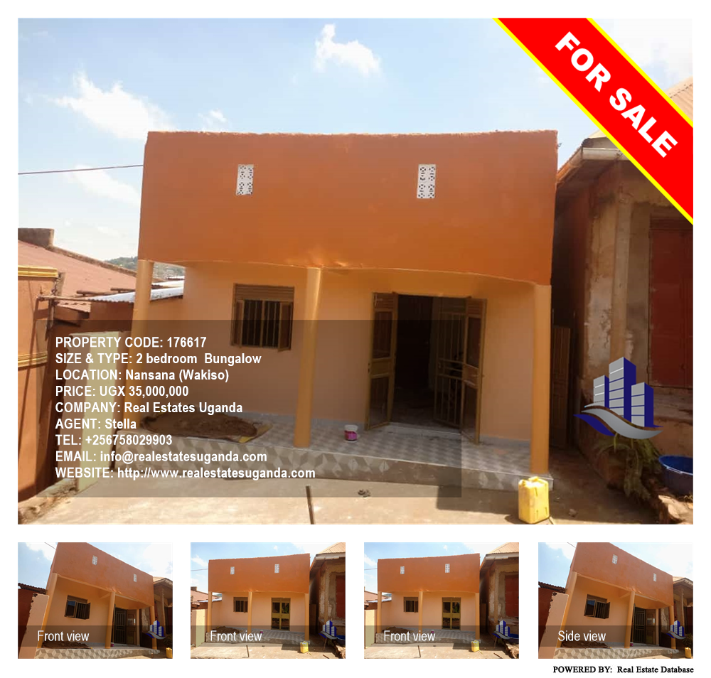 2 bedroom Bungalow  for sale in Nansana Wakiso Uganda, code: 176617