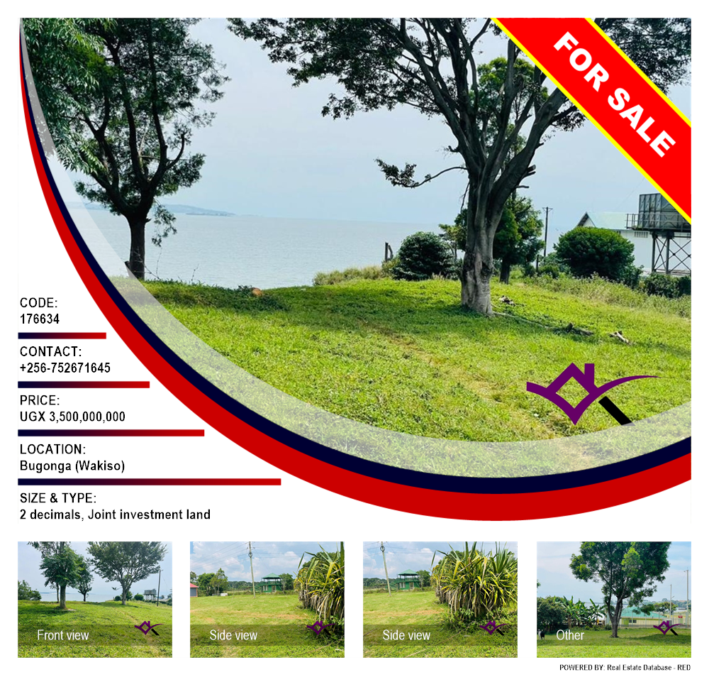 Joint investment land  for sale in Bugonga Wakiso Uganda, code: 176634