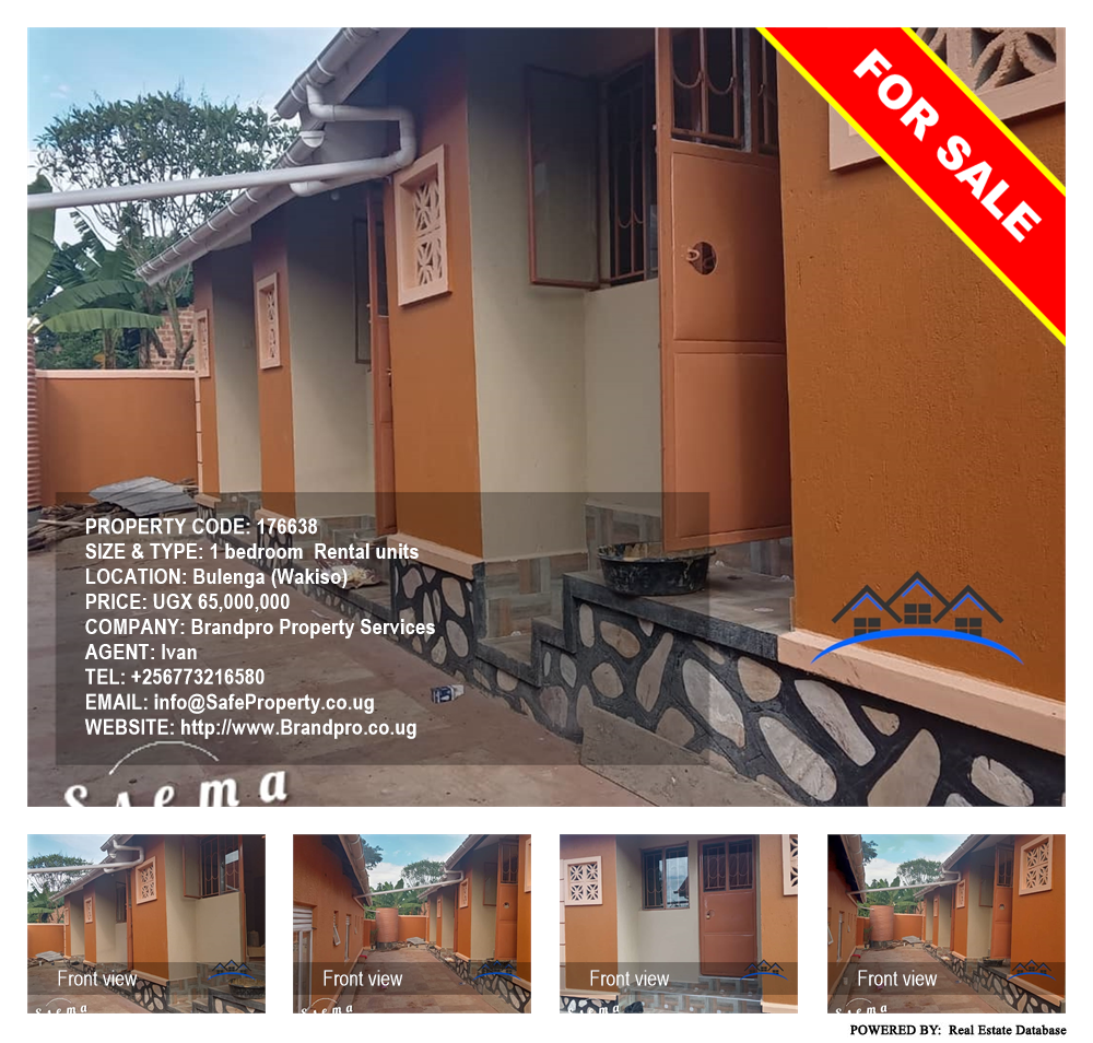 1 bedroom Rental units  for sale in Bulenga Wakiso Uganda, code: 176638