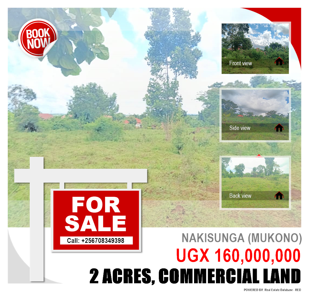 Commercial Land  for sale in Nakisunga Mukono Uganda, code: 176751