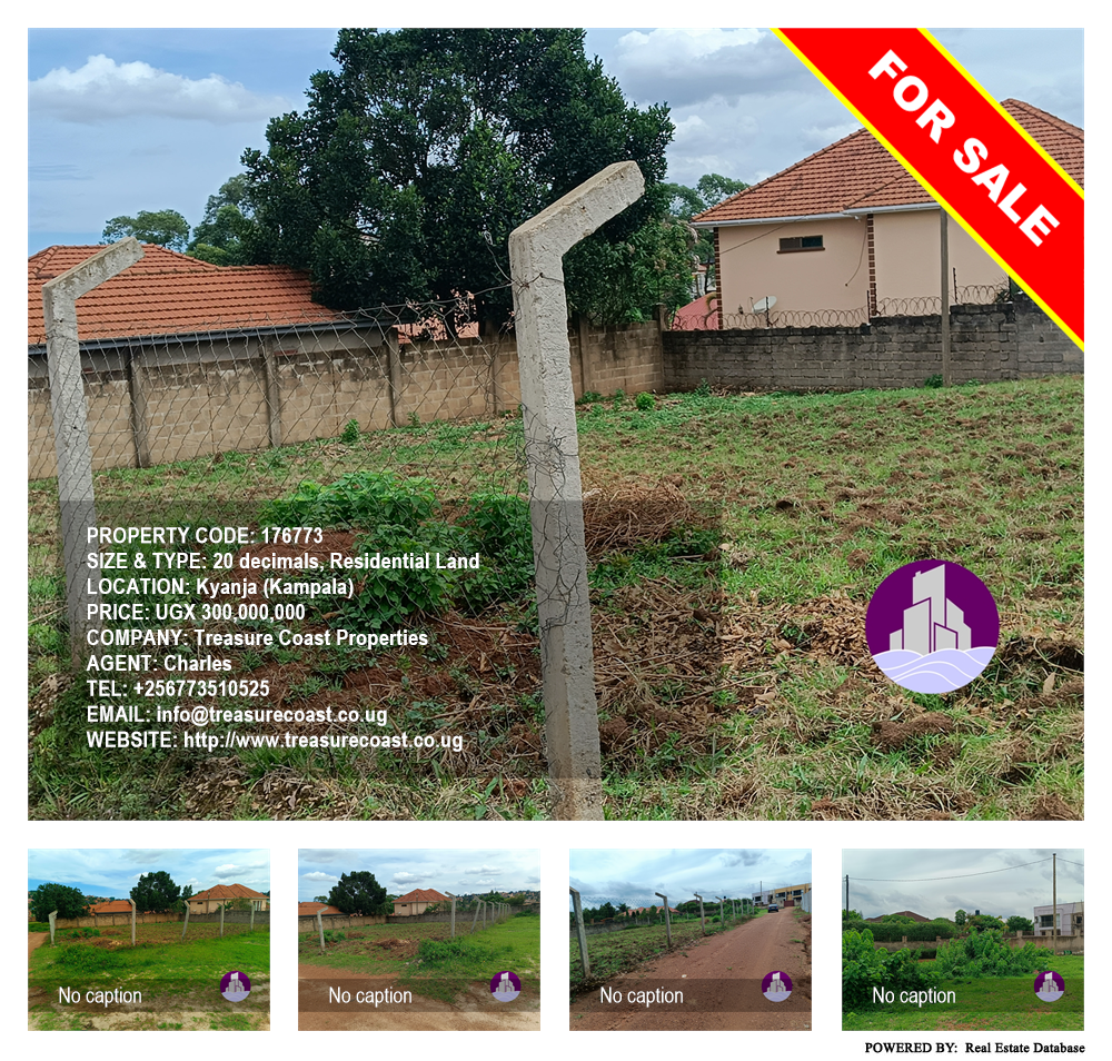 Residential Land  for sale in Kyanja Kampala Uganda, code: 176773