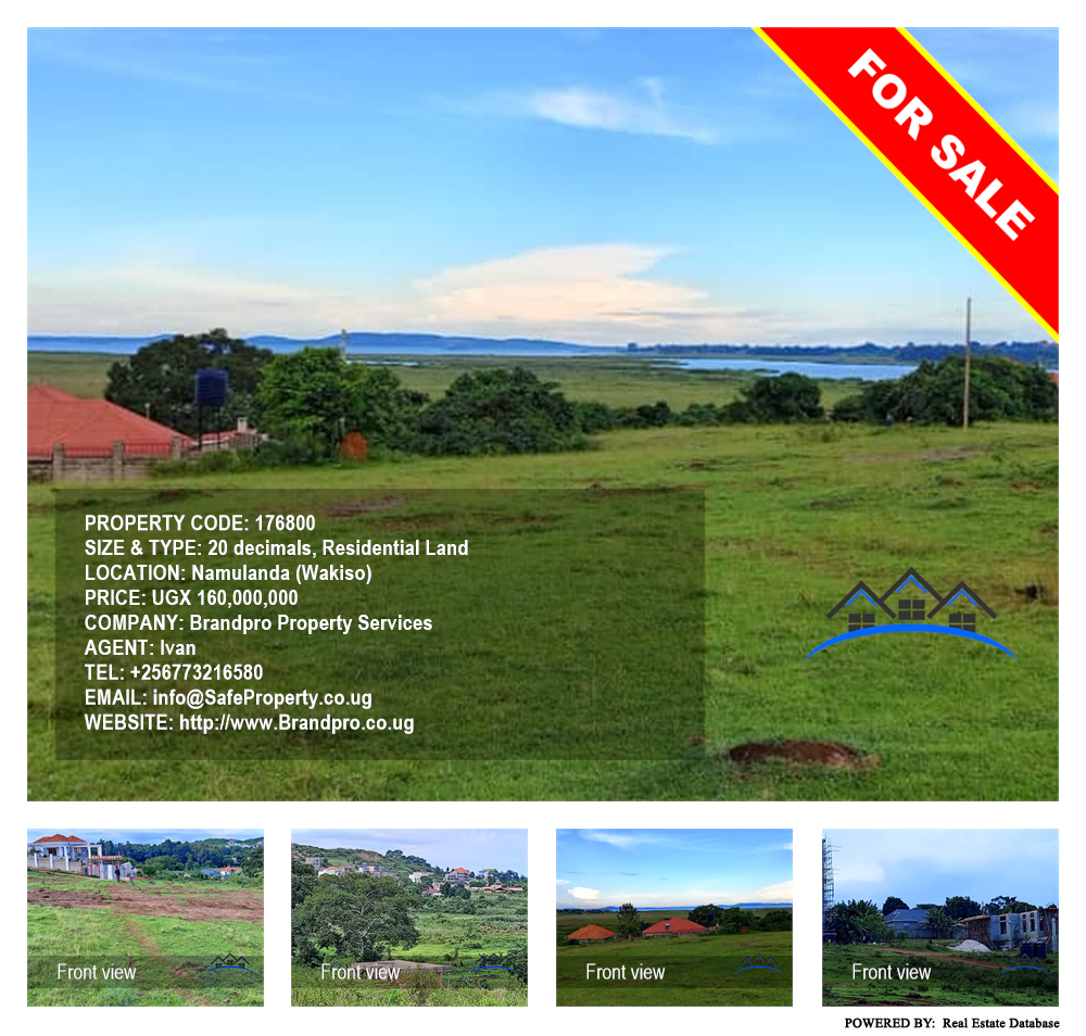 Residential Land  for sale in Namulanda Wakiso Uganda, code: 176800