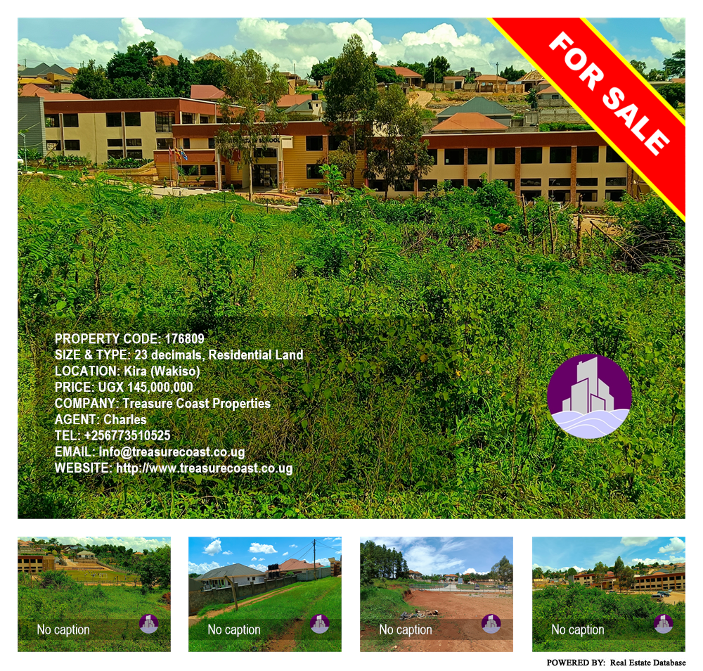 Residential Land  for sale in Kira Wakiso Uganda, code: 176809