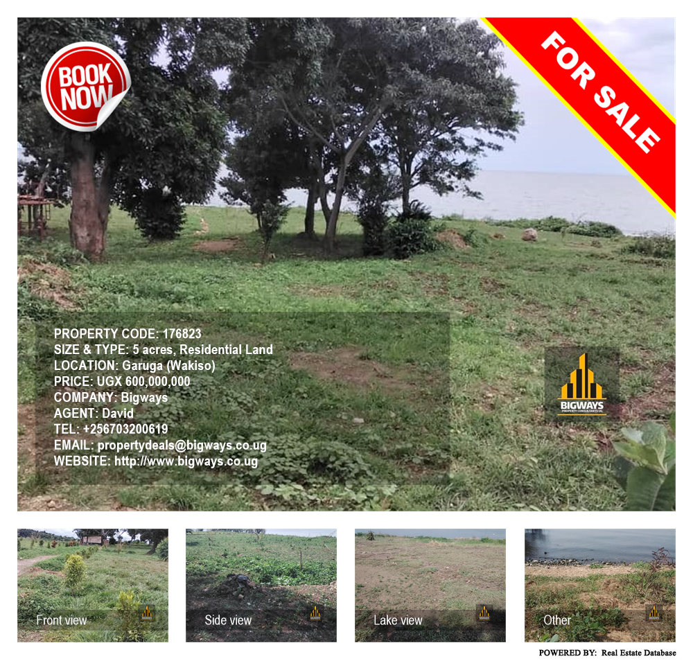 Residential Land  for sale in Garuga Wakiso Uganda, code: 176823