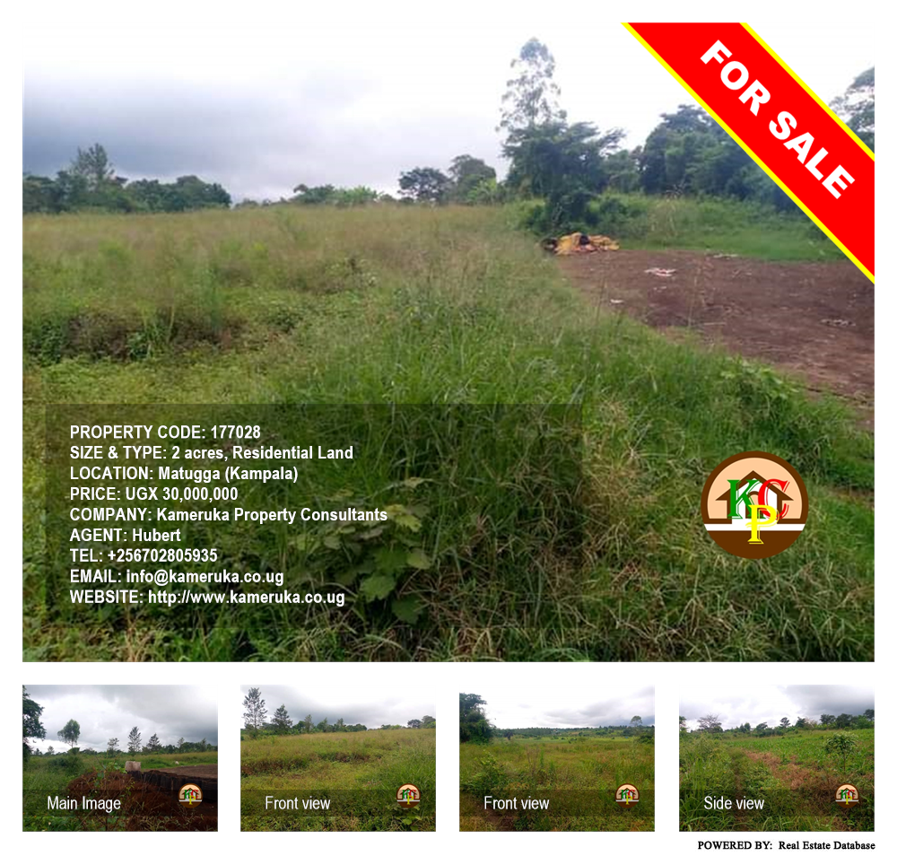 Residential Land  for sale in Matugga Kampala Uganda, code: 177028