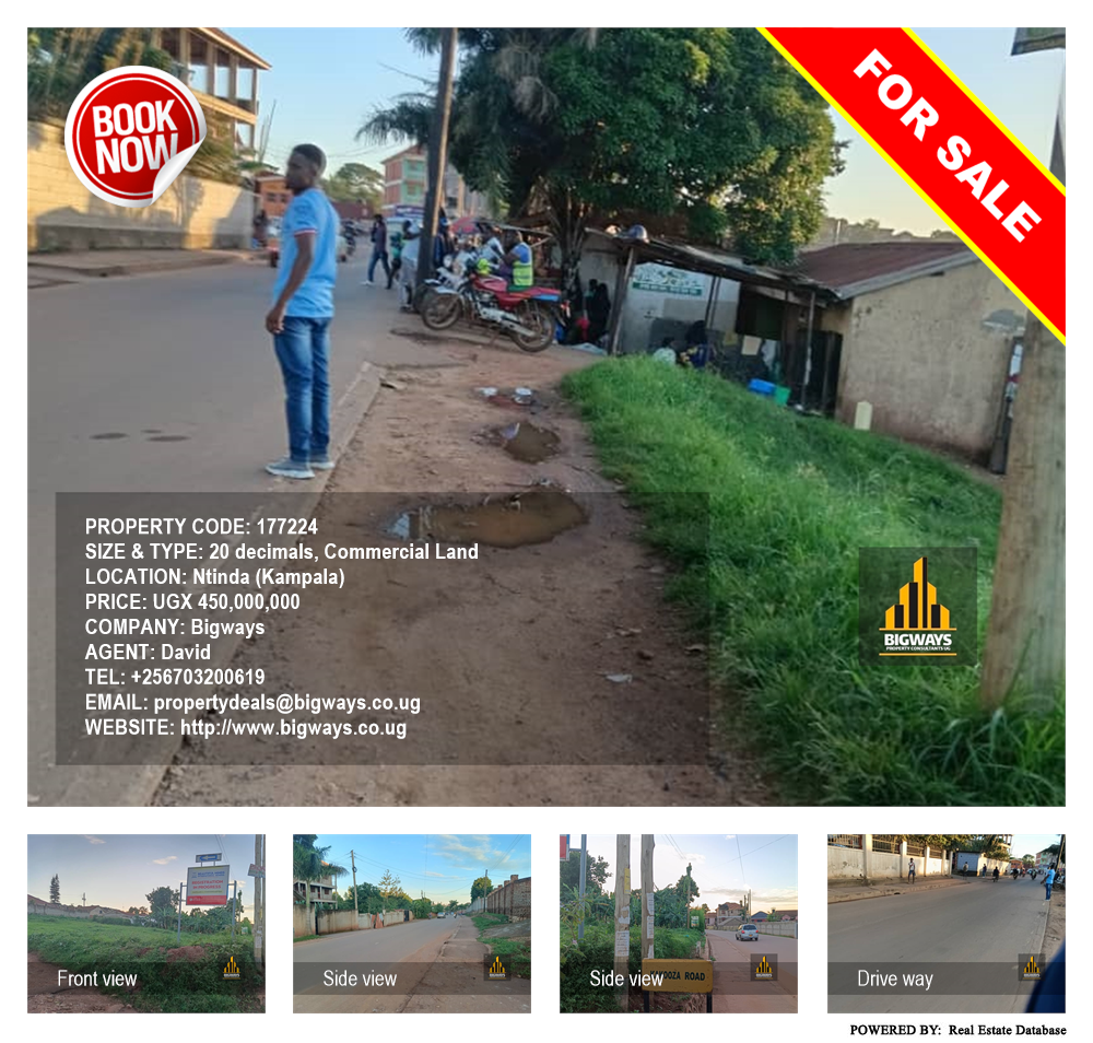 Commercial Land  for sale in Ntinda Kampala Uganda, code: 177224