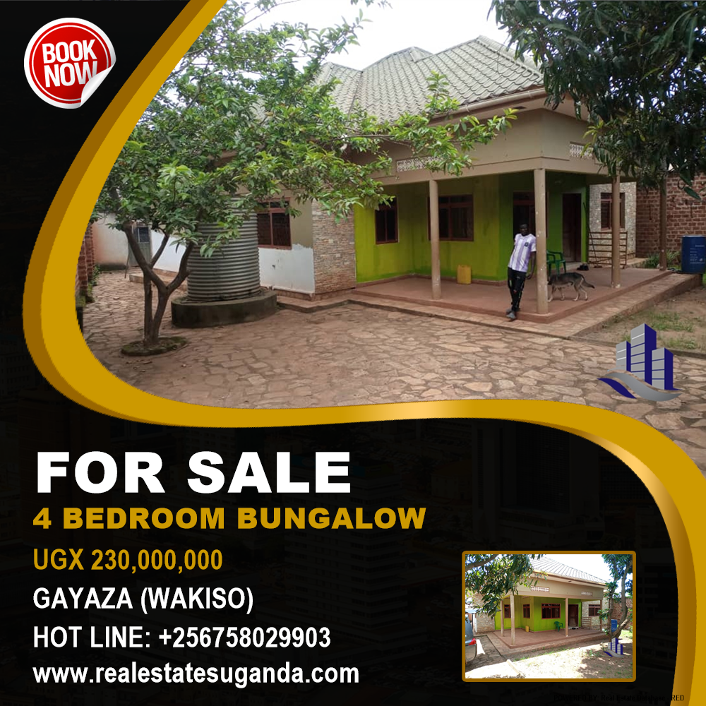 4 bedroom Bungalow  for sale in Gayaza Wakiso Uganda, code: 177225