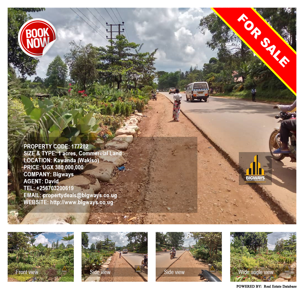 Commercial Land  for sale in Kawanda Wakiso Uganda, code: 177282