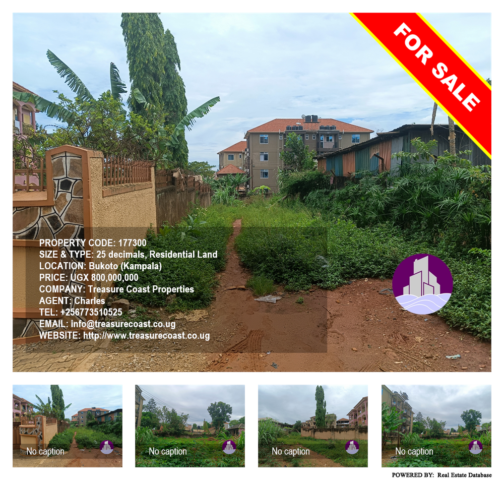 Residential Land  for sale in Bukoto Kampala Uganda, code: 177300