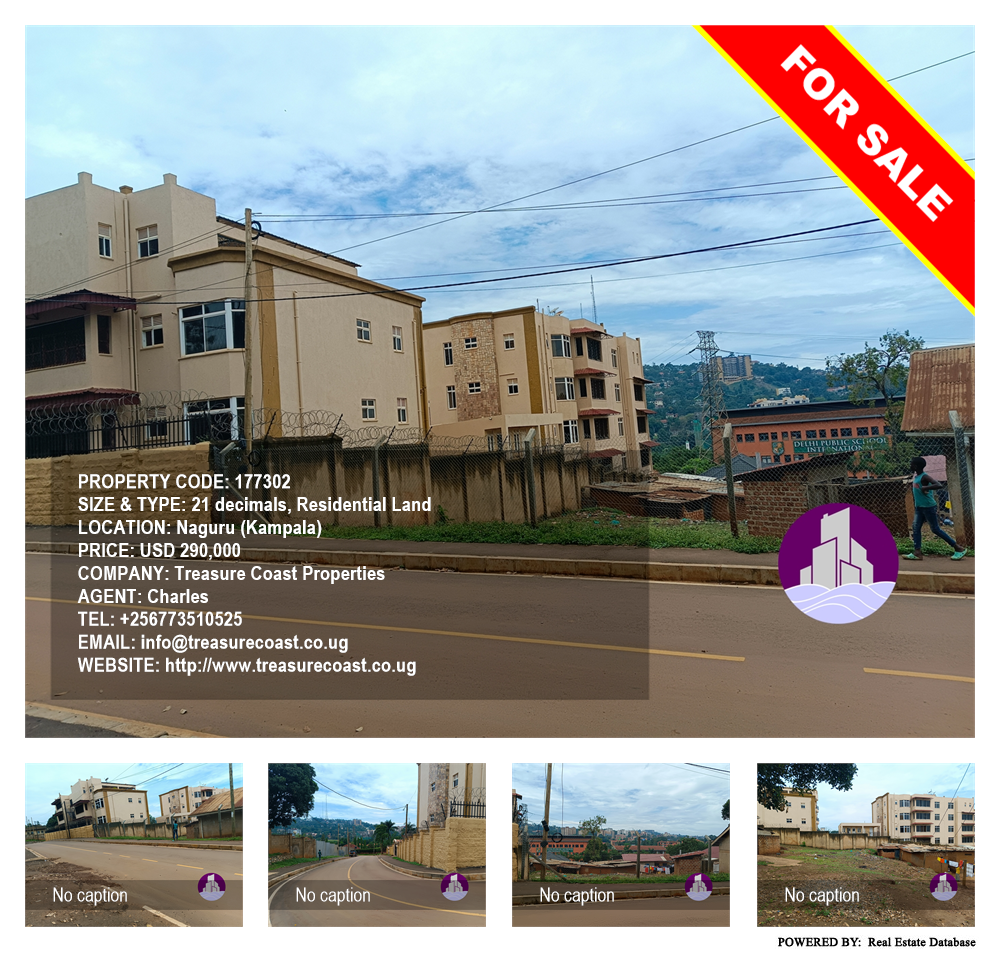 Residential Land  for sale in Naguru Kampala Uganda, code: 177302