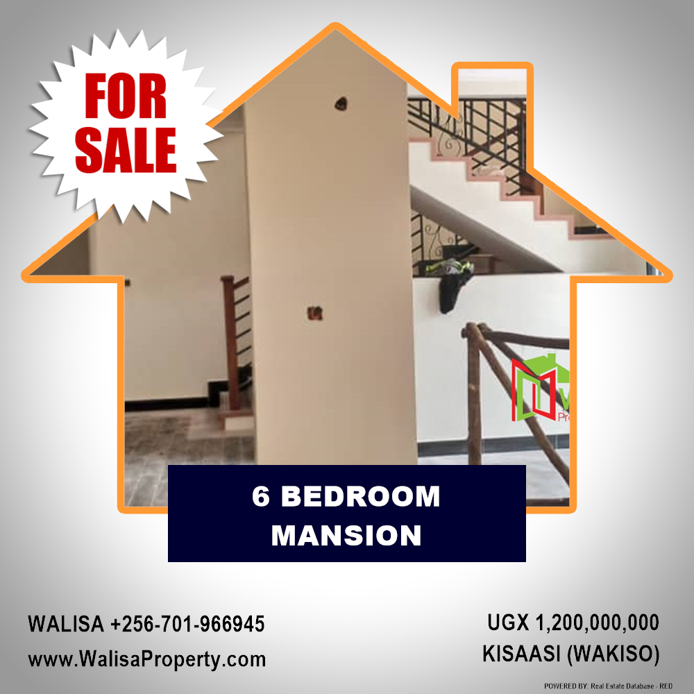 6 bedroom Mansion  for sale in Kisaasi Wakiso Uganda, code: 177421