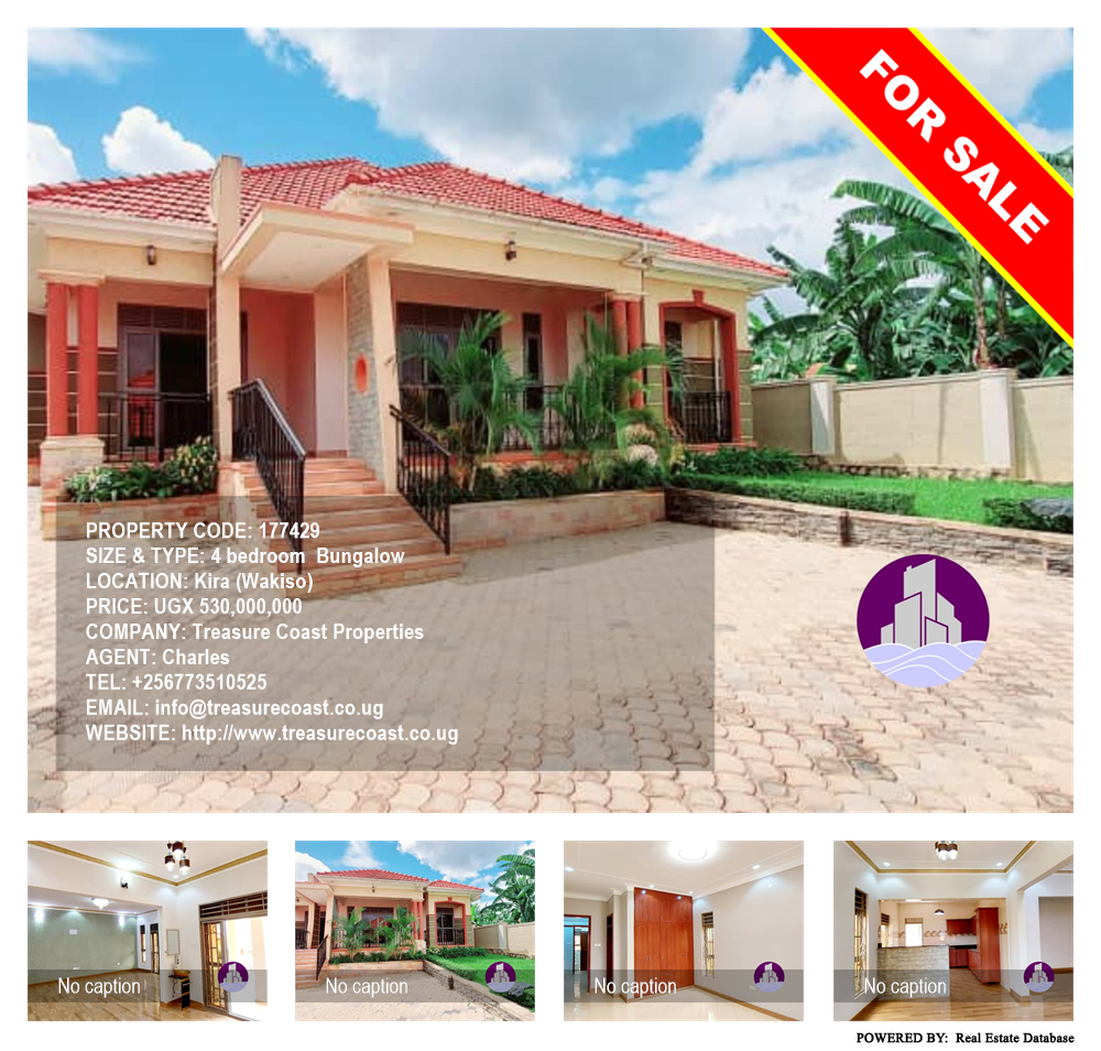 4 bedroom Bungalow  for sale in Kira Wakiso Uganda, code: 177429