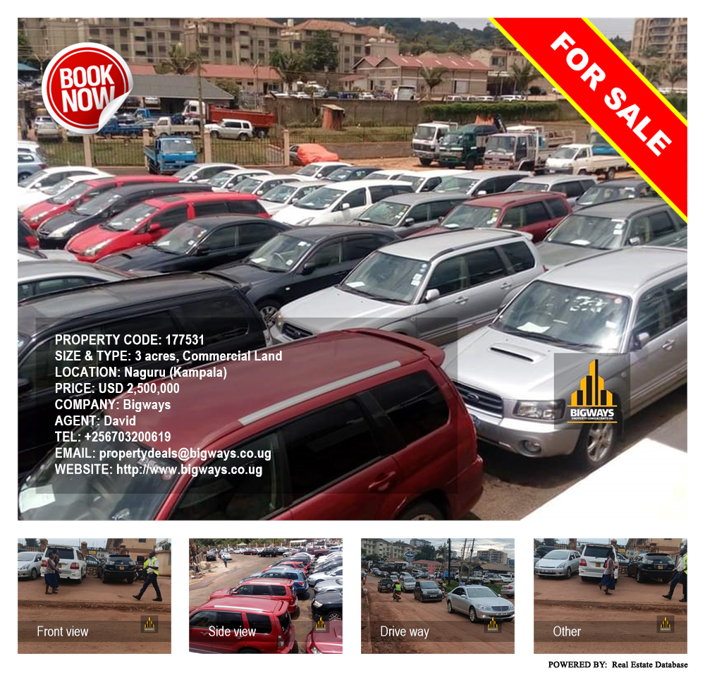Commercial Land  for sale in Naguru Kampala Uganda, code: 177531