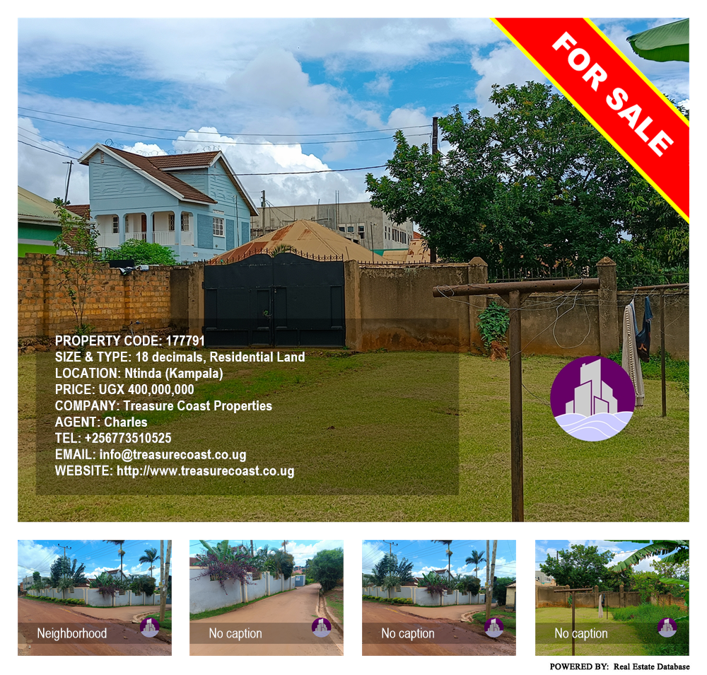 Residential Land  for sale in Ntinda Kampala Uganda, code: 177791