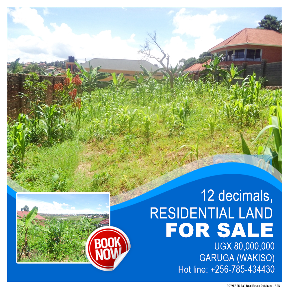 Residential Land  for sale in Garuga Wakiso Uganda, code: 177795