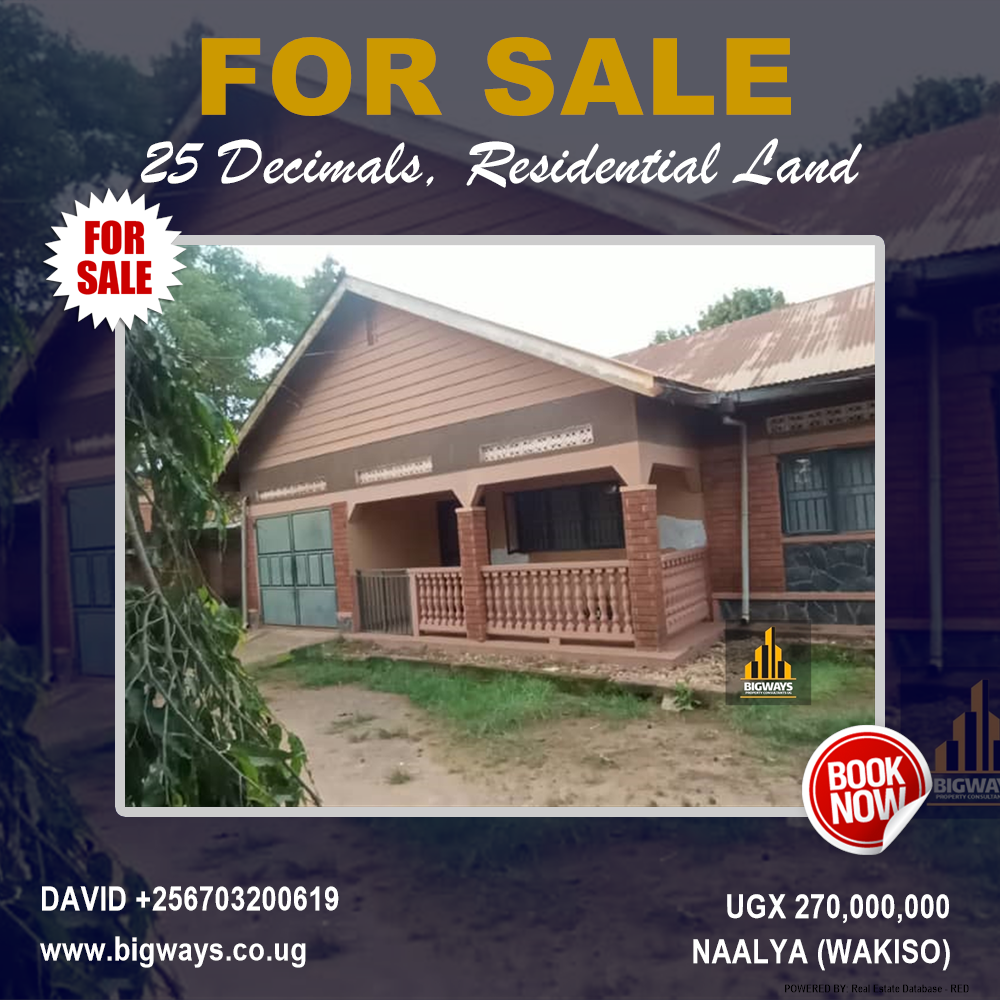 Residential Land  for sale in Naalya Wakiso Uganda, code: 178090