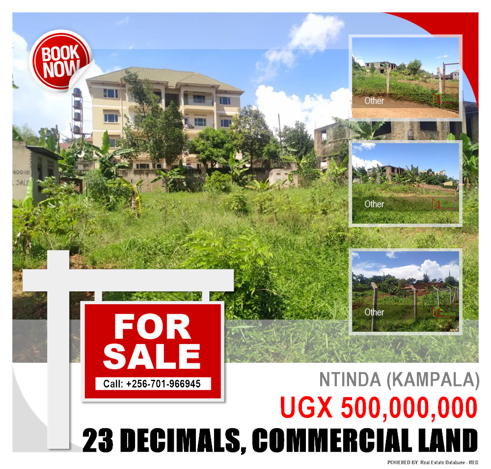 Commercial Land  for sale in Ntinda Kampala Uganda, code: 178143