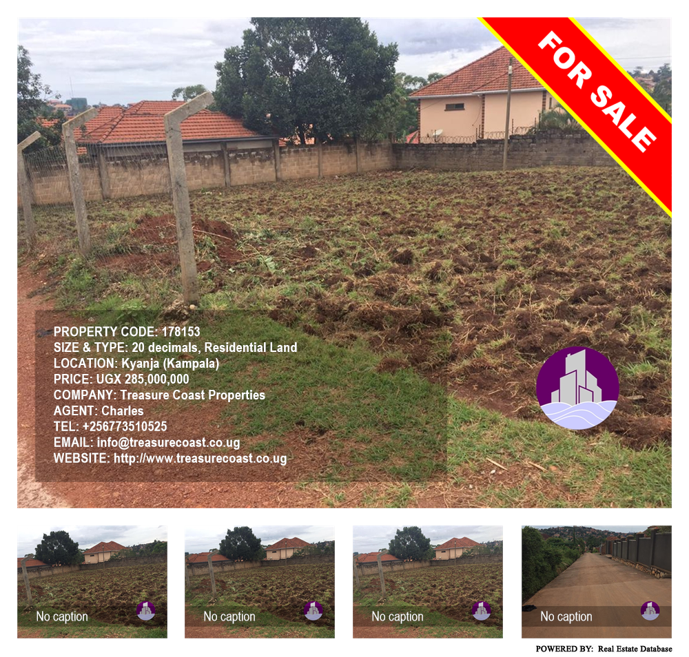 Residential Land  for sale in Kyanja Kampala Uganda, code: 178153
