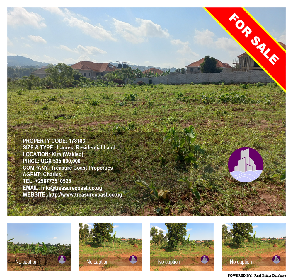 Residential Land  for sale in Kira Wakiso Uganda, code: 178183