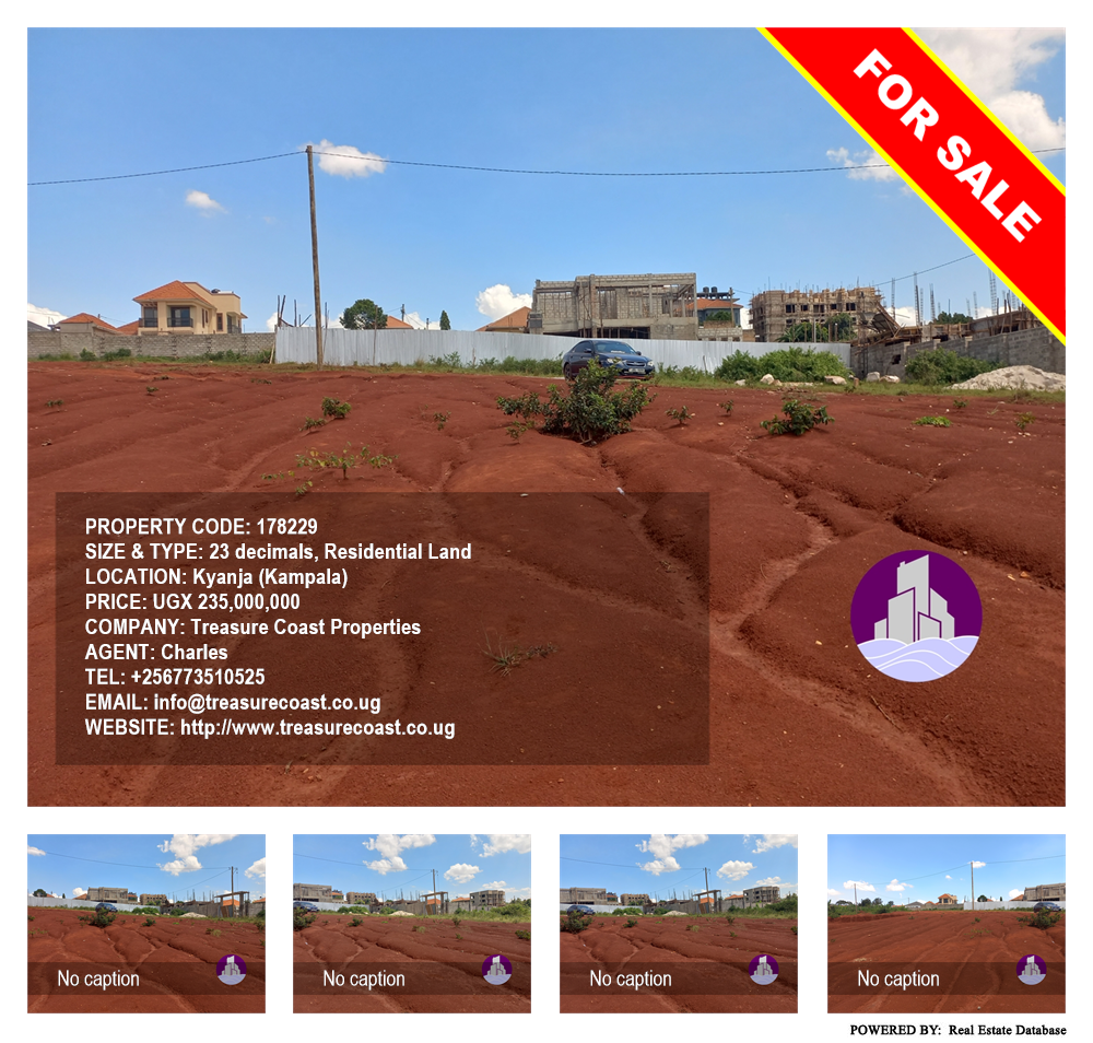 Residential Land  for sale in Kyanja Kampala Uganda, code: 178229