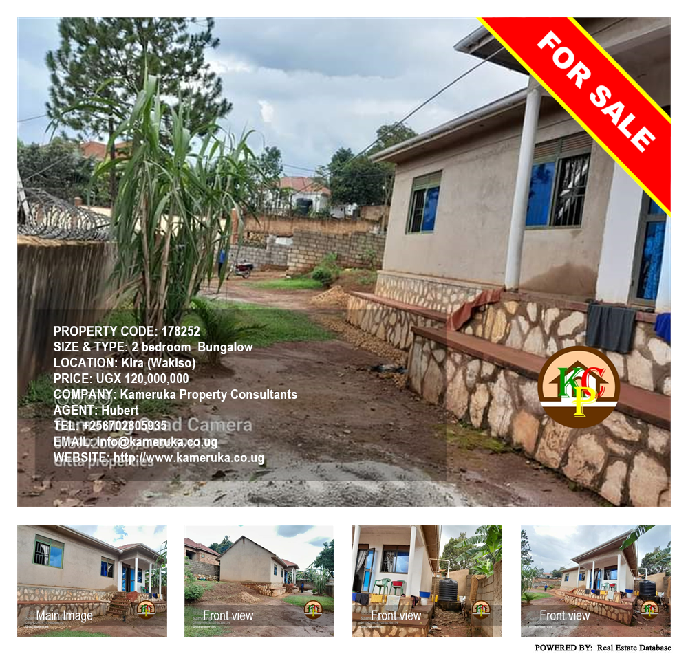 2 bedroom Bungalow  for sale in Kira Wakiso Uganda, code: 178252