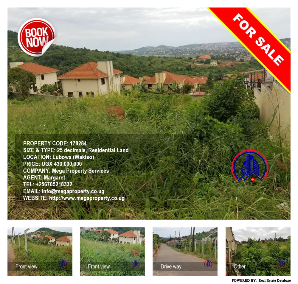 Residential Land  for sale in Lubowa Wakiso Uganda, code: 178284