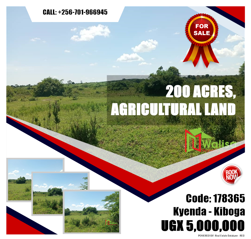 Agricultural Land  for sale in Kyenda Kiboga Uganda, code: 178365