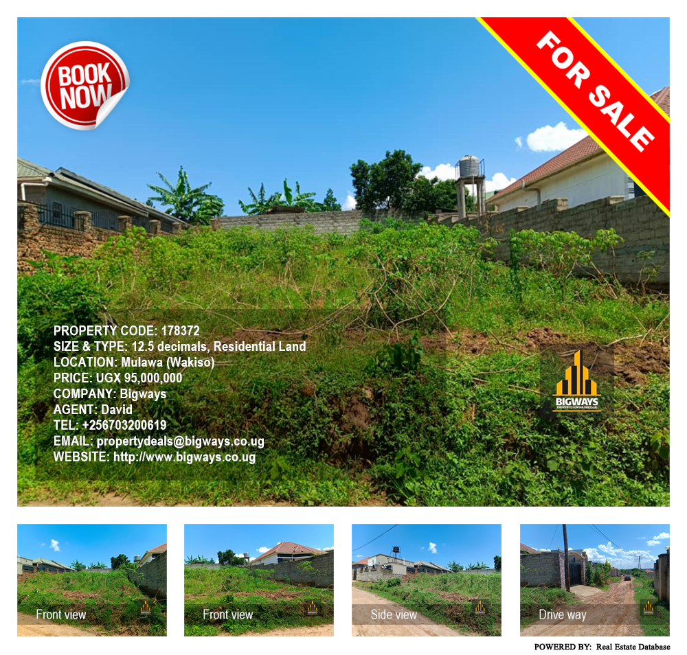Residential Land  for sale in Mulawa Wakiso Uganda, code: 178372