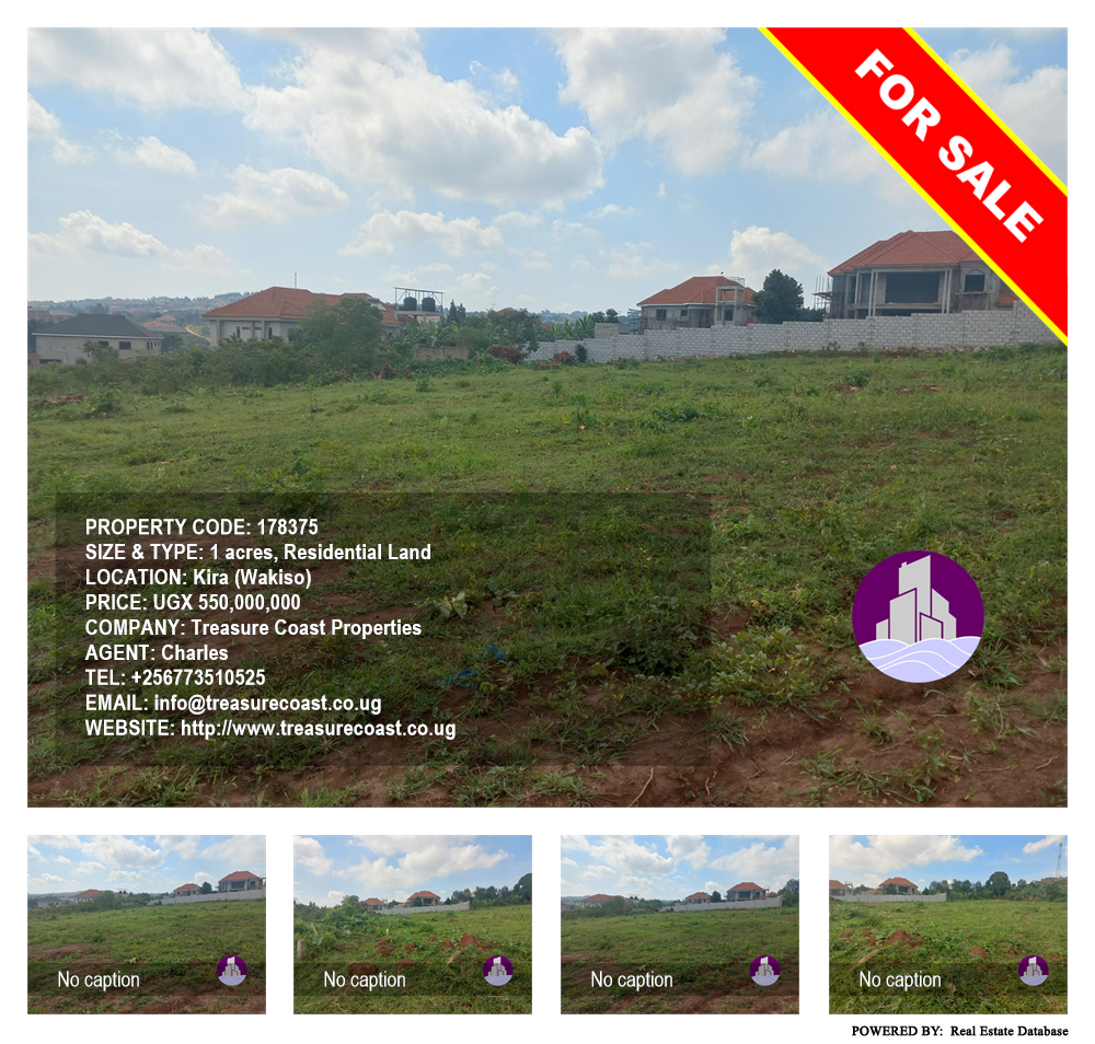 Residential Land  for sale in Kira Wakiso Uganda, code: 178375