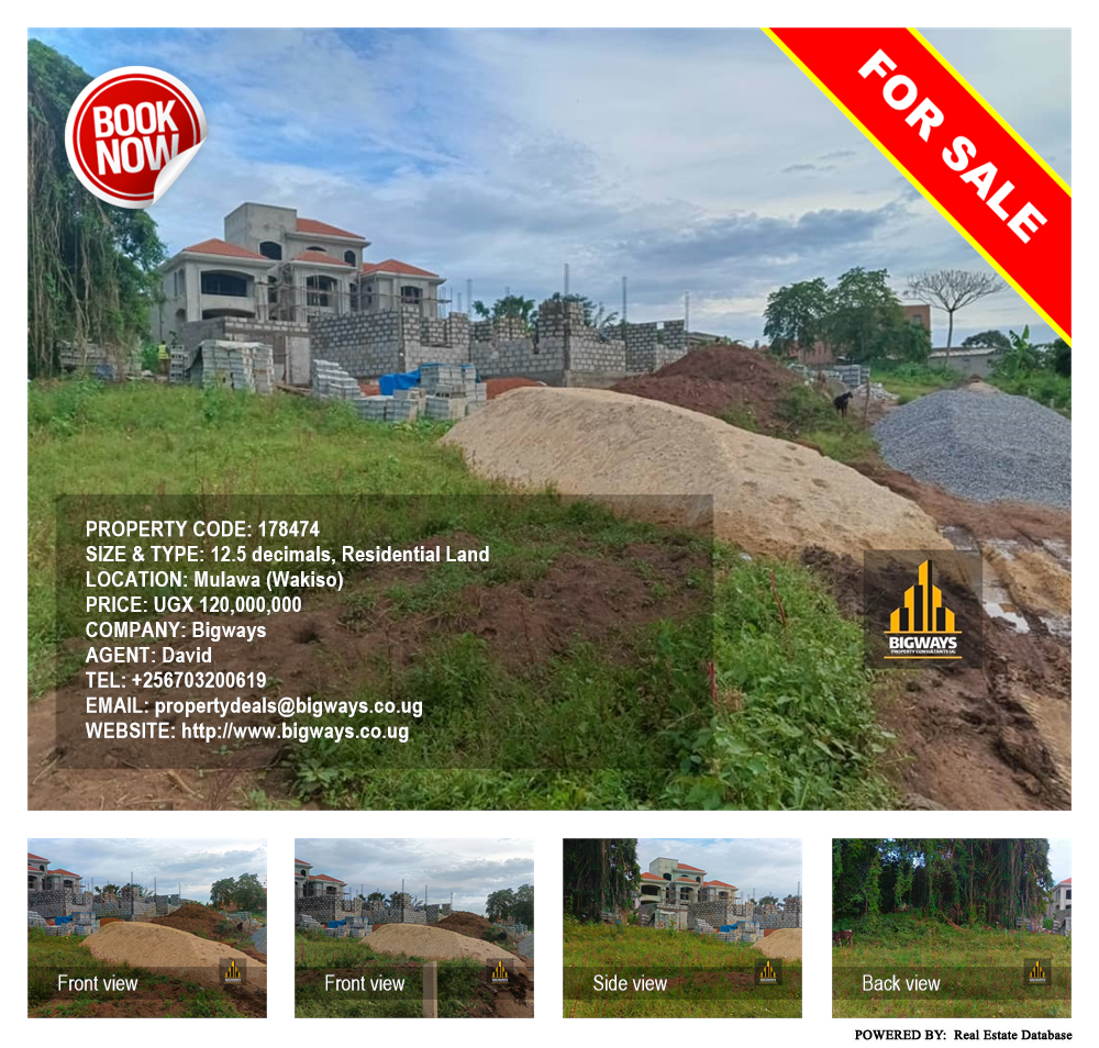 Residential Land  for sale in Mulawa Wakiso Uganda, code: 178474