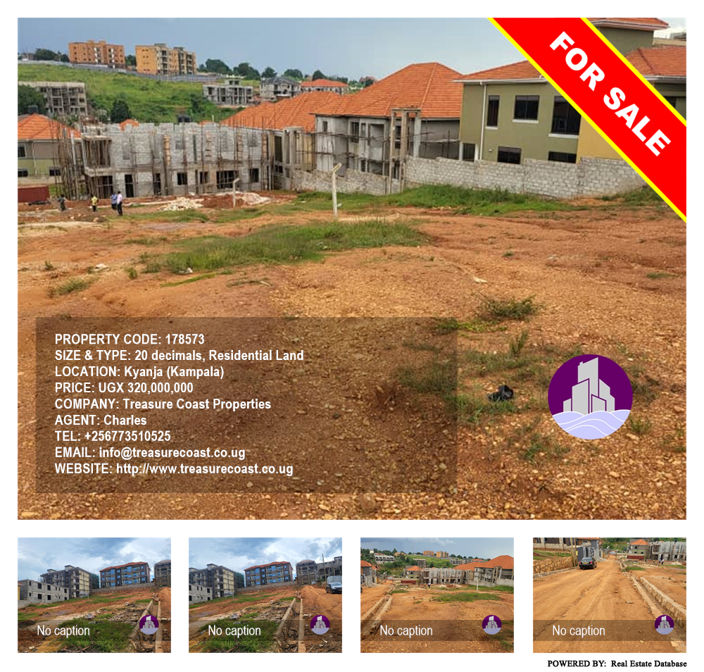 Residential Land  for sale in Kyanja Kampala Uganda, code: 178573