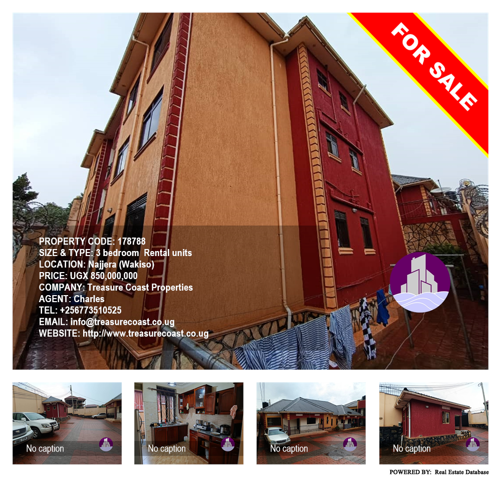 3 bedroom Rental units  for sale in Najjera Wakiso Uganda, code: 178788