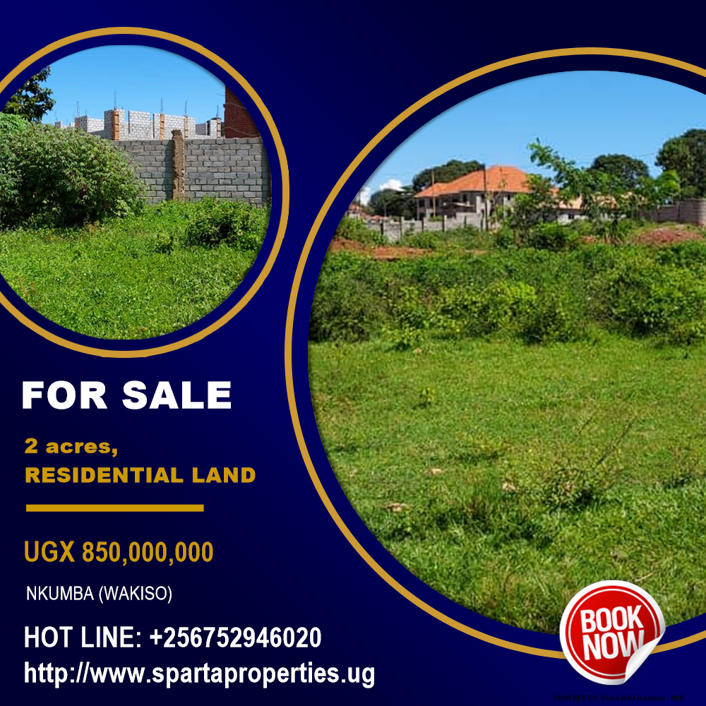 Residential Land  for sale in Nkumba Wakiso Uganda, code: 178795