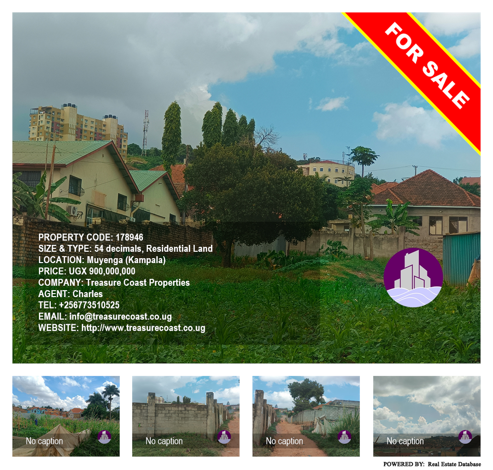 Residential Land  for sale in Muyenga Kampala Uganda, code: 178946