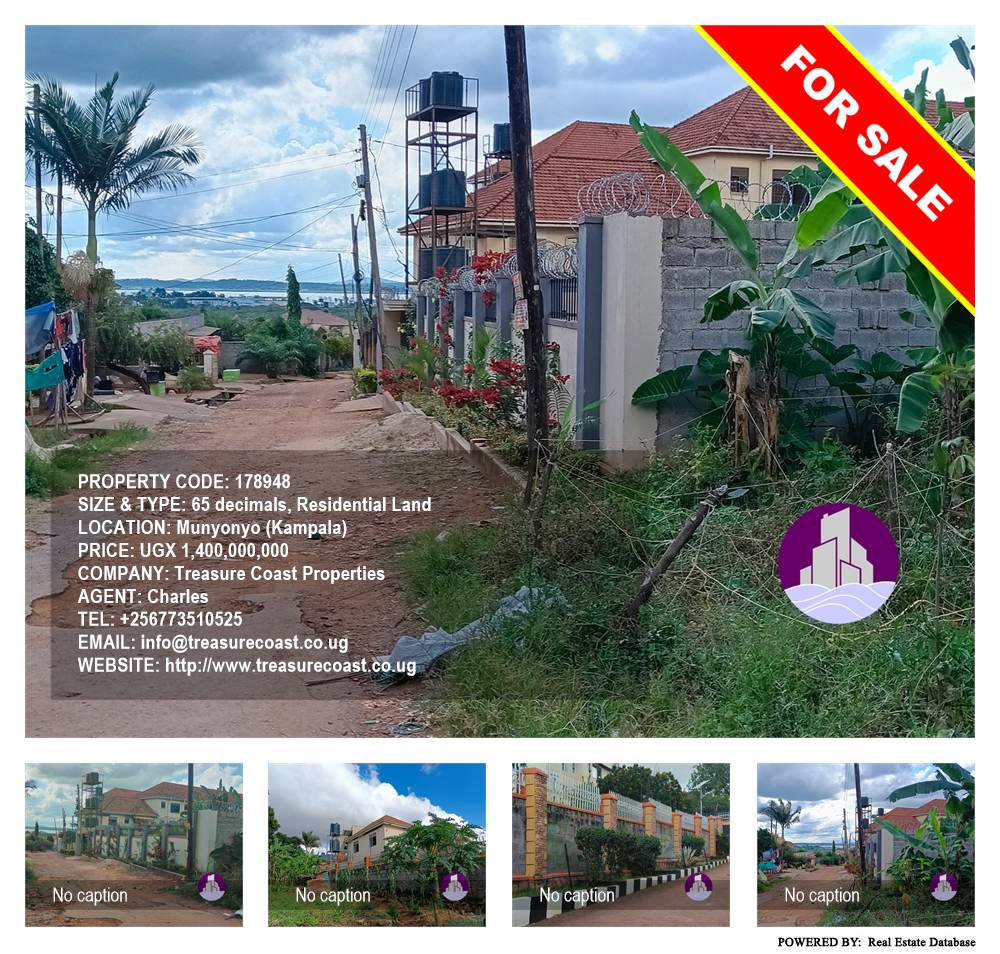 Residential Land  for sale in Munyonyo Kampala Uganda, code: 178948