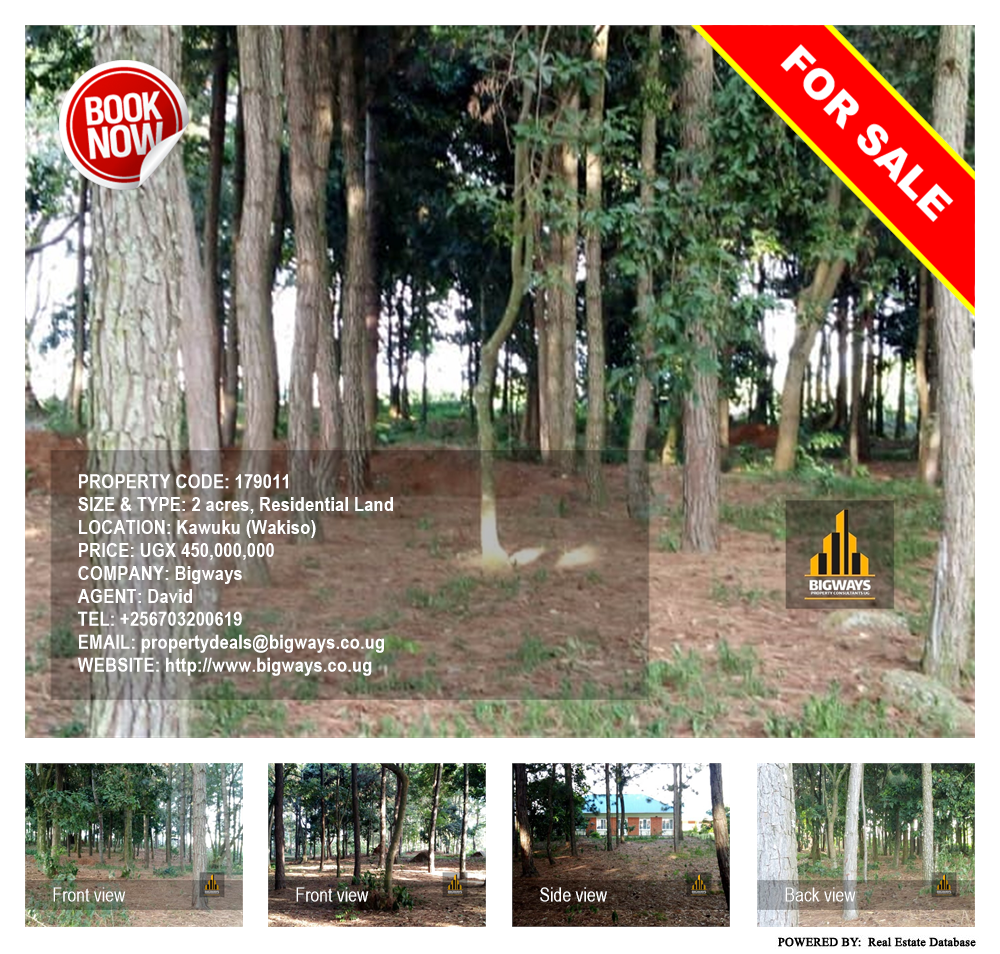 Residential Land  for sale in Kawuku Wakiso Uganda, code: 179011