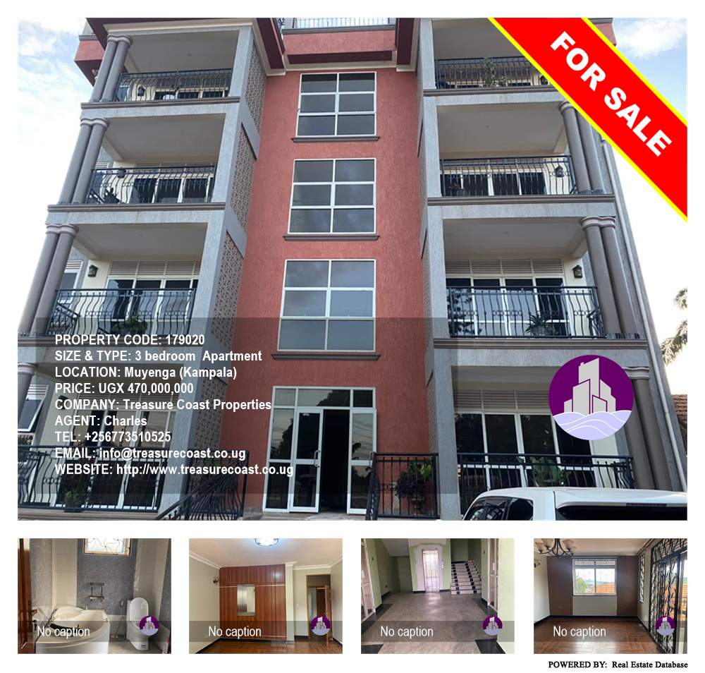 3 bedroom Apartment  for sale in Muyenga Kampala Uganda, code: 179020