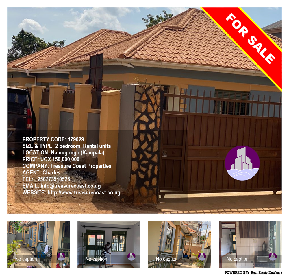 2 bedroom Rental units  for sale in Namugongo Kampala Uganda, code: 179029