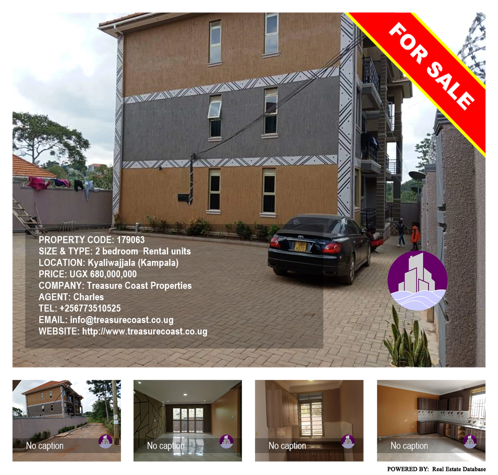 2 bedroom Rental units  for sale in Kyaliwajjala Kampala Uganda, code: 179063
