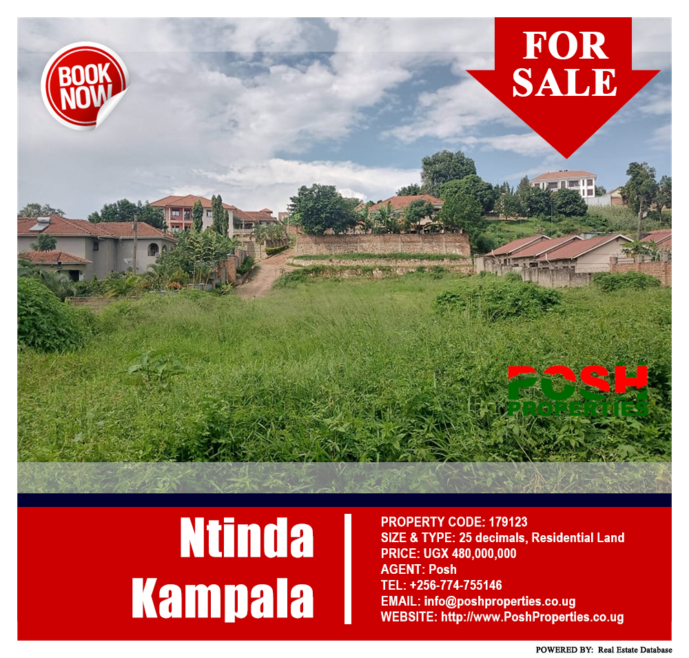 Residential Land  for sale in Ntinda Kampala Uganda, code: 179123