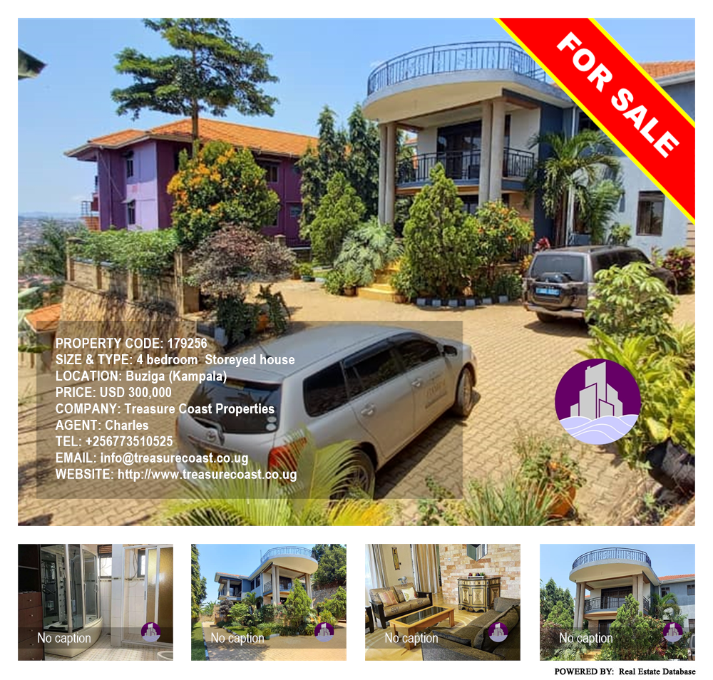 4 bedroom Storeyed house  for sale in Buziga Kampala Uganda, code: 179256